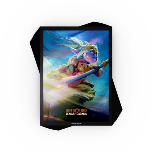Riftbound Unleashed - Poppy Sleeves  (100 Sleeves) 