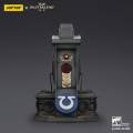 Space Marine 2 Ultramarines Lieutenant Titus helmet with Display Stand