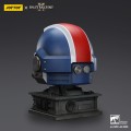 Space Marine 2 Ultramarines Lieutenant Titus helmet with Display Stand