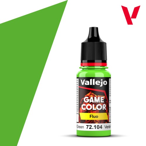 Game Color Fluo Green 72.104 (18 ml)
