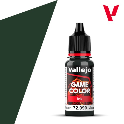 Game Color Ink Black Green 72.090 (18 ml)