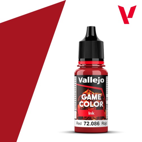 Game Color Ink Red 72.086 (18 ml)