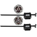 Beyblade X Star Wars Collab The Mandalorian 3-60F vs. Moff Gideon 3-80N Pack
