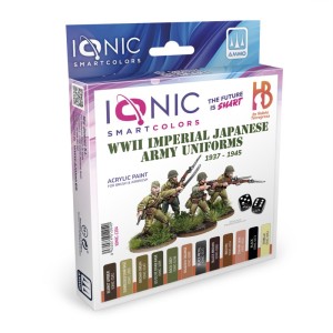 Ionic Smart Colors WWII Imperial Japanese Army Uniforms 1937-1945 Set