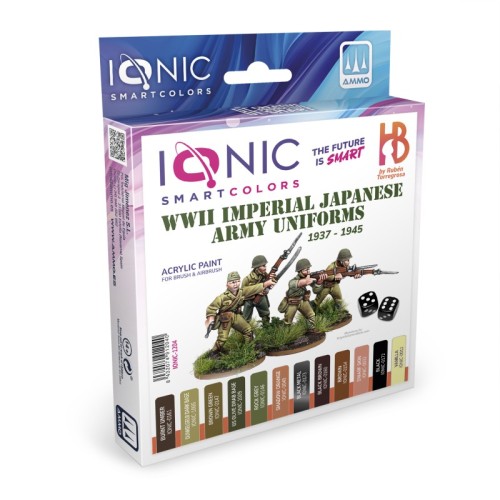 Ionic Smart Colors WWII Imperial Japanese Army Uniforms 1937-1945 Set