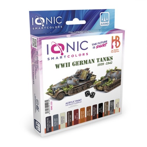 Ionic Smart Colors WWII German Tanks 1939-1942 Set