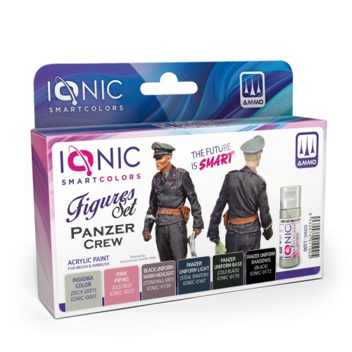 Ionic Smart Colors WWII Panzer Crew Blakc Uniform Set