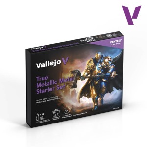 Vallejo: True Metallic Metal Starter Set