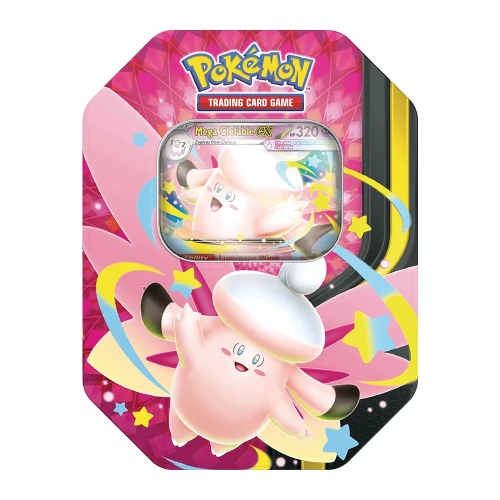 Pokemon TCG: Mega Moonlit Tin - Mega Clefable ex
