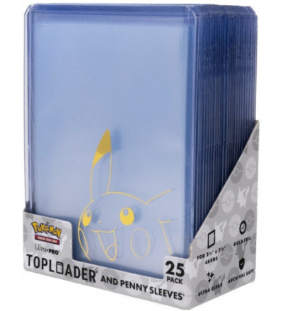 UP - Pikachu Toploader with Penny Sleeves