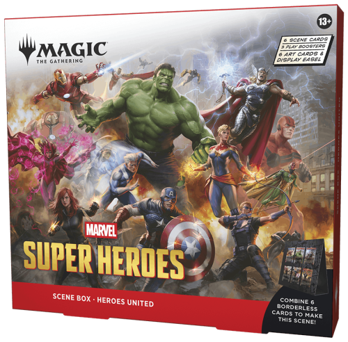 MtG Marvel Super Heroes - Scene Box - Heroes United