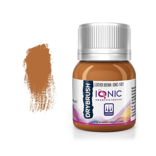 Ionic Drybrush Leather Brown 40ml