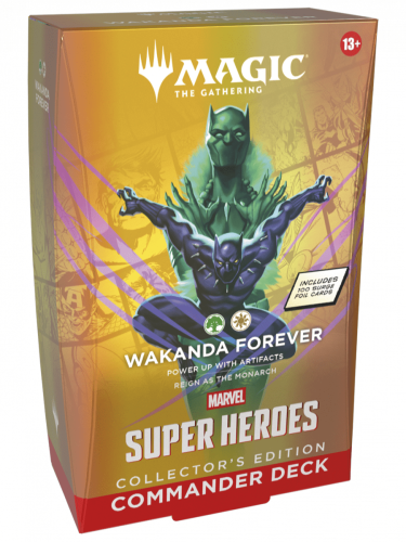 MtG Marvel Super Heroes - Commander Deck - Collector's Edition - Wakanda Forever
