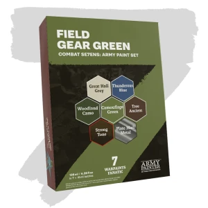 The Army Painter: Combat Se7ens: Field Gear Green Paint Set