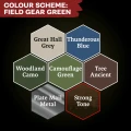 The Army Painter: Combat Se7ens: Field Gear Green Paint Set