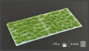 Grass Tufts - Green Wild Tufts (4mm)