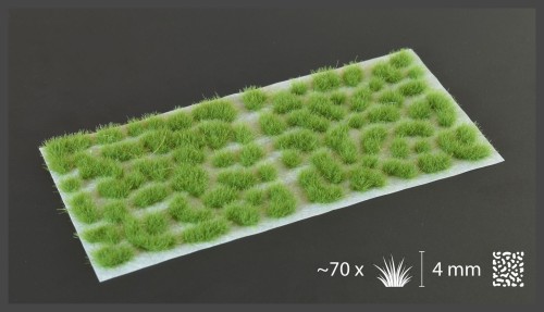 Grass Tufts - Green Wild Tufts (4mm)