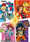 Digimon Official Sleeves - Savers / Data Squad 60 szt.