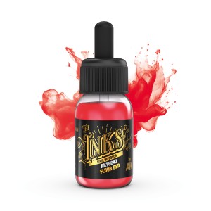 AK the Inks Fluor Red 30 ml