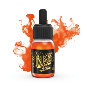 AK the Inks Fluor Orange 30 ml