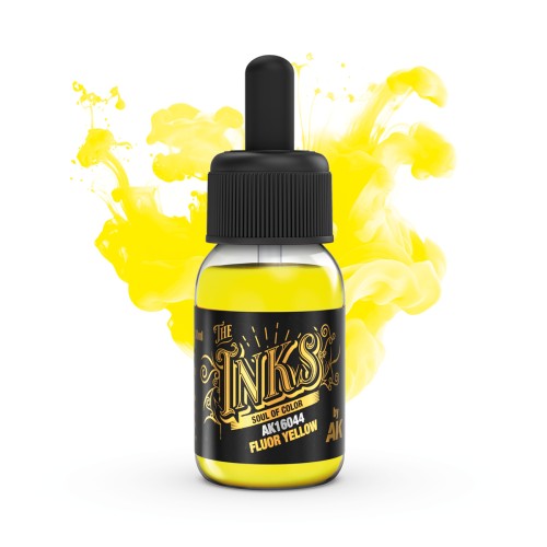AK the Inks Fluor Yellow 30 ml