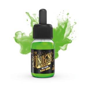 AK the Inks Fluor Green 30 ml