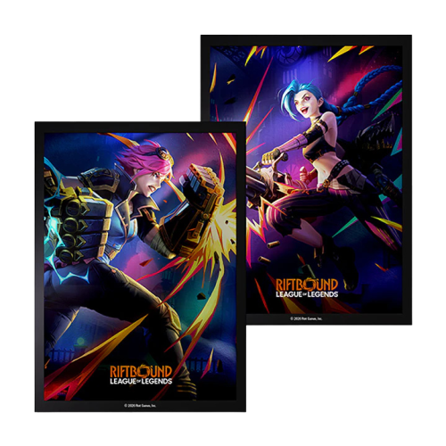 Riftbound Vendetta - Vi vs Jinx Art Sleeves