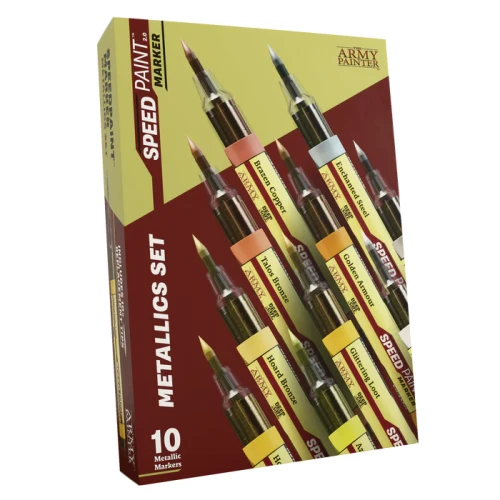The Army Painter: Speedpaint Marker: Metallics Set