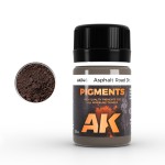 AK Pigments Asphalt Road Dirt - AK146