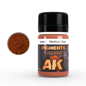 AK Pigments Medium Rust - AK043