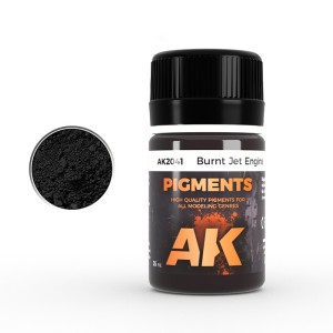 AK Pigments Burnt Jet Engine - AK2041