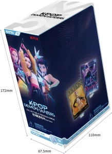 K-pop Demon Hunters - Platinum Sleeved Booster Box