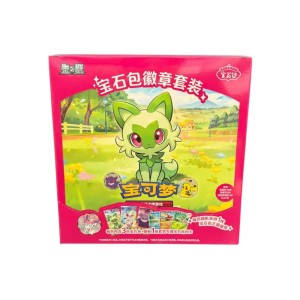 Pokemon TCG:  Gem Pack Badge Set Box (CHI)