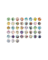 Pokemon TCG:  Gem Pack Badge Set Box (CHI)