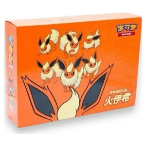 Pokemon TCG: Eevee Evolution Advanced Gift Box - Flareon (CHI)