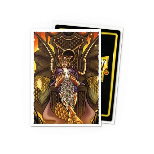 Dragon Shield Standard Matte Art Sleeves - Queen Athromark Portrait