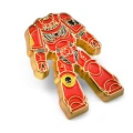 Warhammer 40k Przypinki Blood Angel & Chaos Warrior