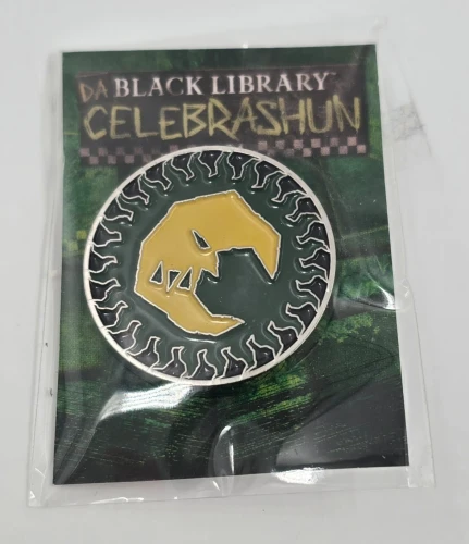 Przypinka Da Black Library Celebrashun 2024 