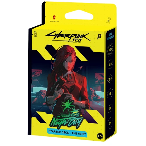 Cyberpunk TCG: Welcome to Night City - The Heist Beta Starter Deck