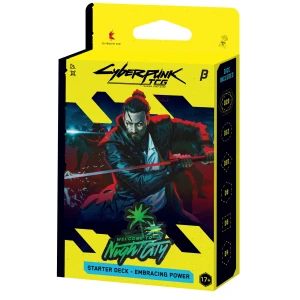 Cyberpunk TCG: Welcome to Night City - Embracing Power Beta Starter Deck 