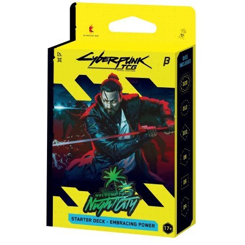 Cyberpunk TCG: Welcome to Night City - Embracing Power Beta Starter Deck 