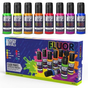 GSW Fluor Paints Set