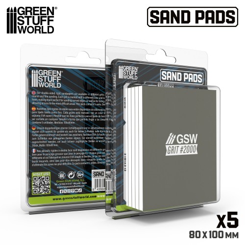 GSW Rigid Sanding Pads 2000 grit