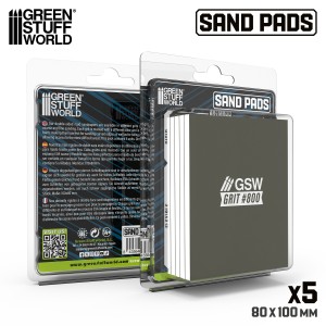 GSW Rigid Sanding Pads 800 grit