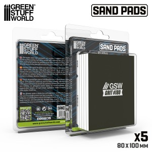 GSW Rigid Sanding Pads 180 grit