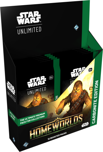 Star Wars: Unlimited - Homeworlds - Carbonite Booster Box