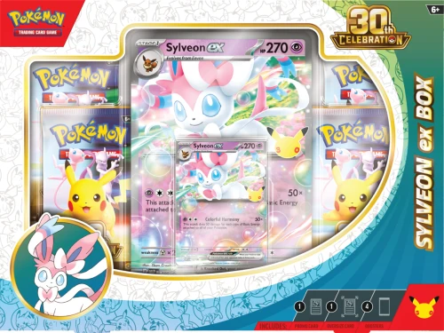 Pokemon TCG: 30th Celebration - Sylveon ex Box