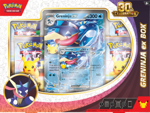 Pokemon TCG: 30th Celebration - Greninja ex Box