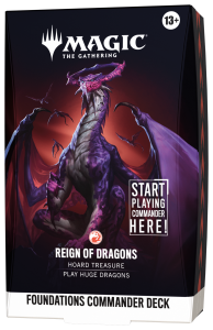 MtG Foundations: Commander Deck - Reign of Dragons