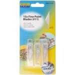 Model Craft #11 Classic Fine Point Blades (5)